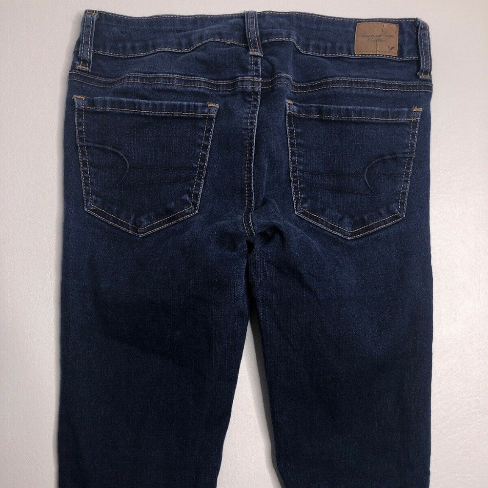 American Eagle Jegging Jeans Blue Stretch Sz 2
